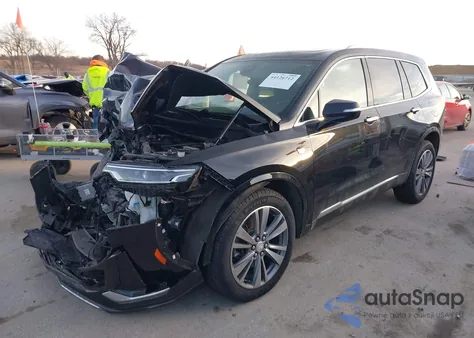 2021 Cadillac Xt6 Awd Premium Luxury z USA, uszkodzony, nr VIN 1GYKPFRS7MZ103343